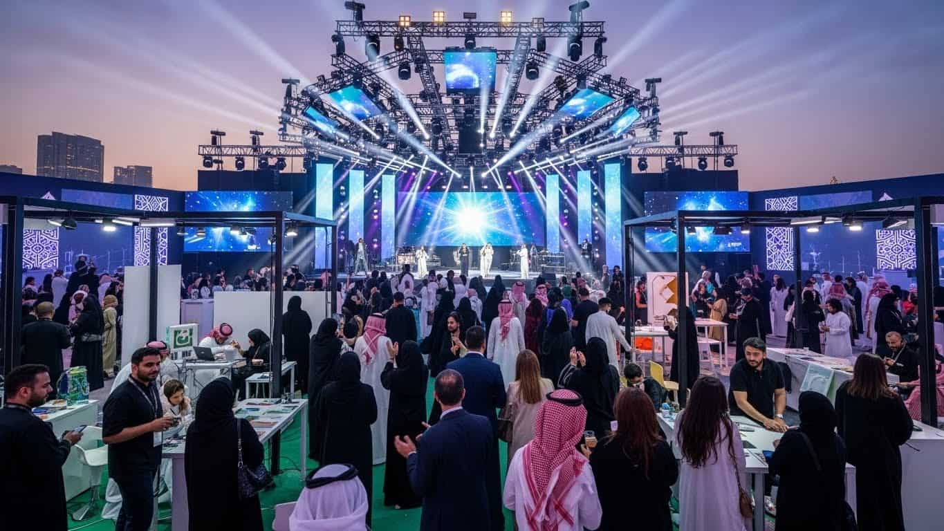 أفكار مبتكرة لتصميم بوثات معارض لشركات طيران